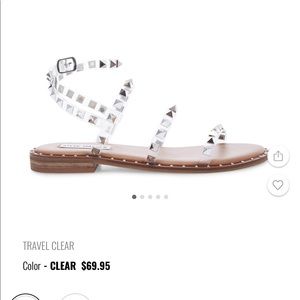 Never worn Steve Madden Travel Sandals. Size 7.5